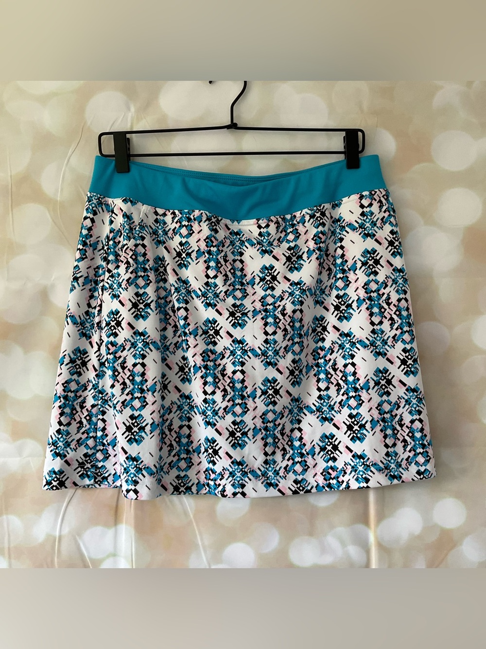 Callaway Blue, pink, white and black Skort